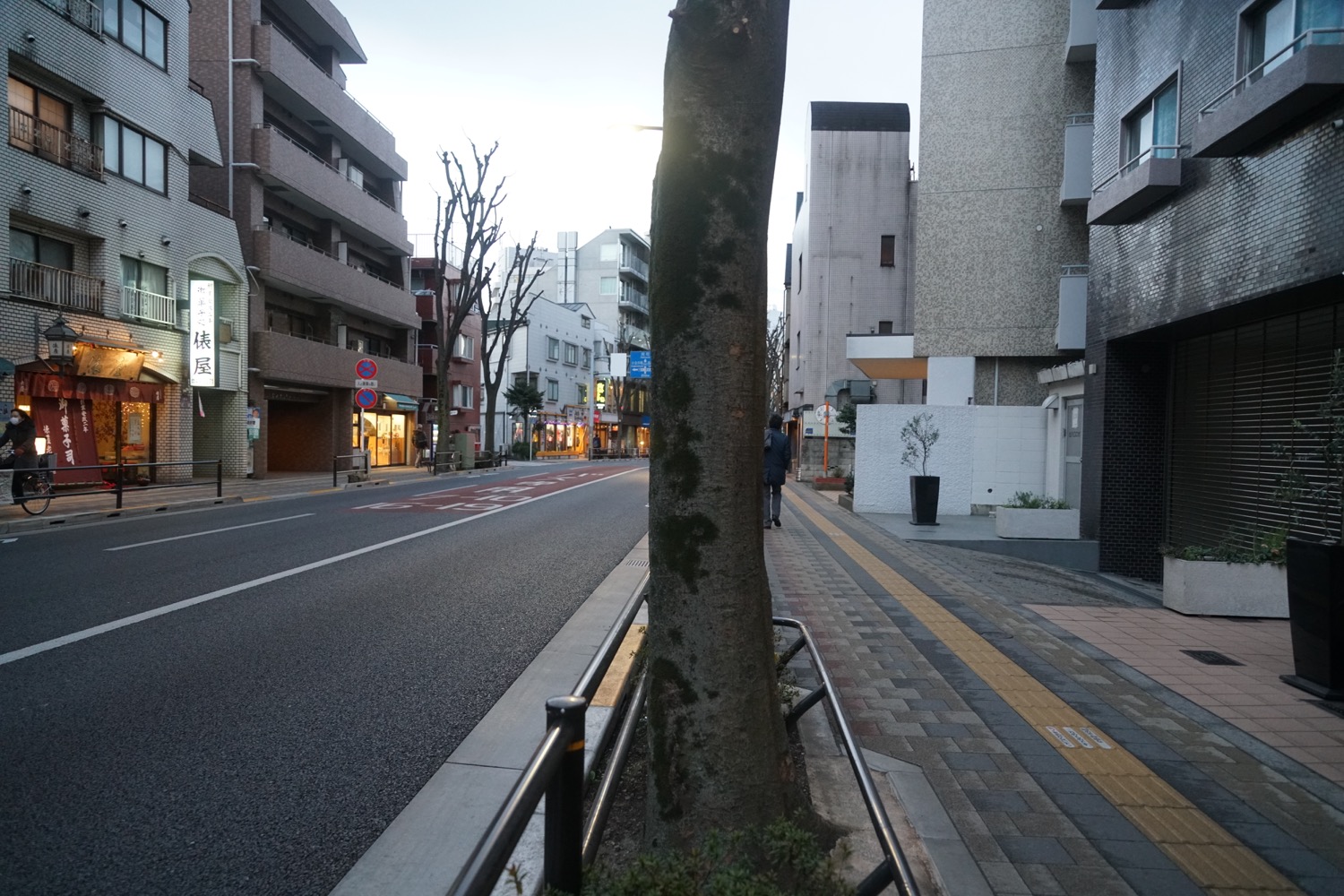 井の頭公園の動物園側出口から駅までの道